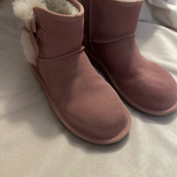 Koolaburra by UGG Women’s size 7 pink suede mini booties - Picture 5 of 9